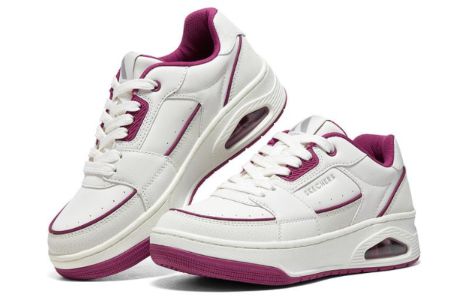 (WMNS) Skechers Uno Court - Courted Style Shoes 'White Red' 177710-WFUS sold by KicksCrew