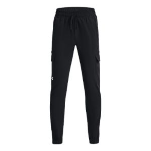 (GS) Under Armour Pennant Woven Cargo Pants 'Black' 1377360-001 sold by KicksCrew