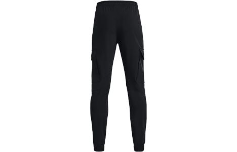 (GS) Under Armour Pennant Woven Cargo Pants 'Black' 1377360-001 sold by KicksCrew