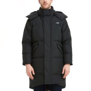New Balance Long Puffer Jacket 'Black' NP847021-BK sold by KicksCrew