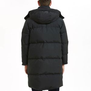 New Balance Long Puffer Jacket 'Black' NP847021-BK sold by KicksCrew