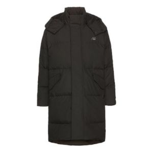 New Balance Long Puffer Jacket 'Black' NP847021-BK sold by KicksCrew