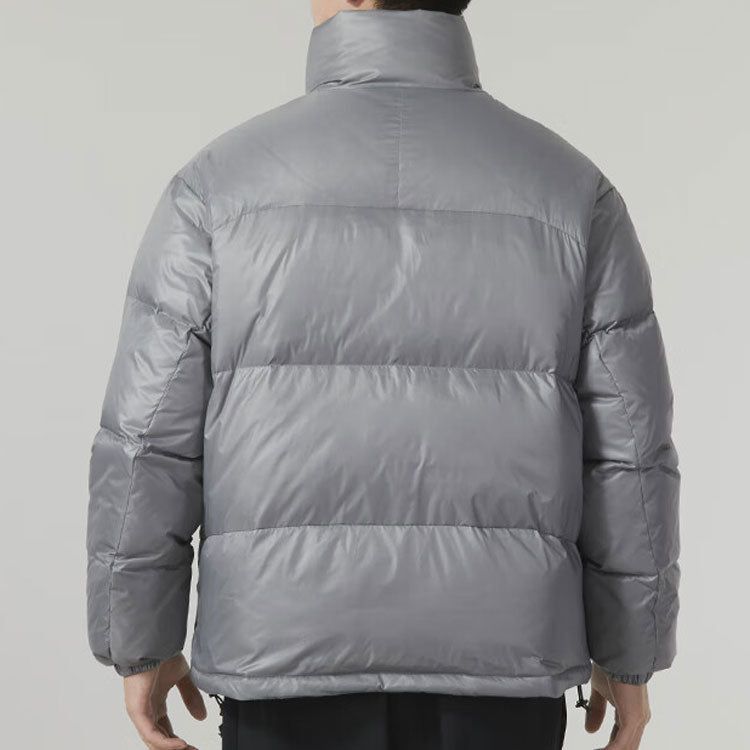 Adidas Puff Down Jacket 'Grey' IL8928 sold by KicksCrew product image thumbnail 4