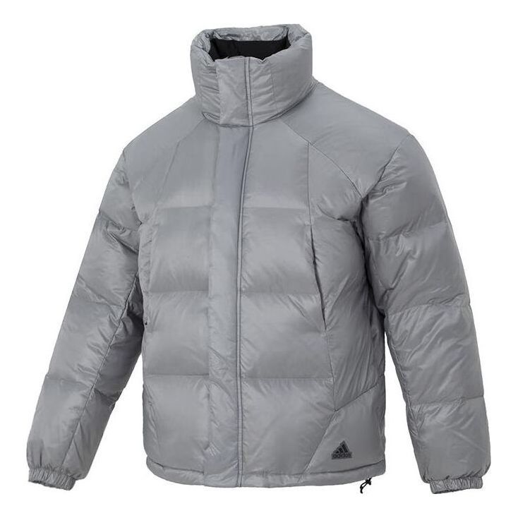 Adidas Puff Down Jacket 'Grey' IL8928 sold by KicksCrew