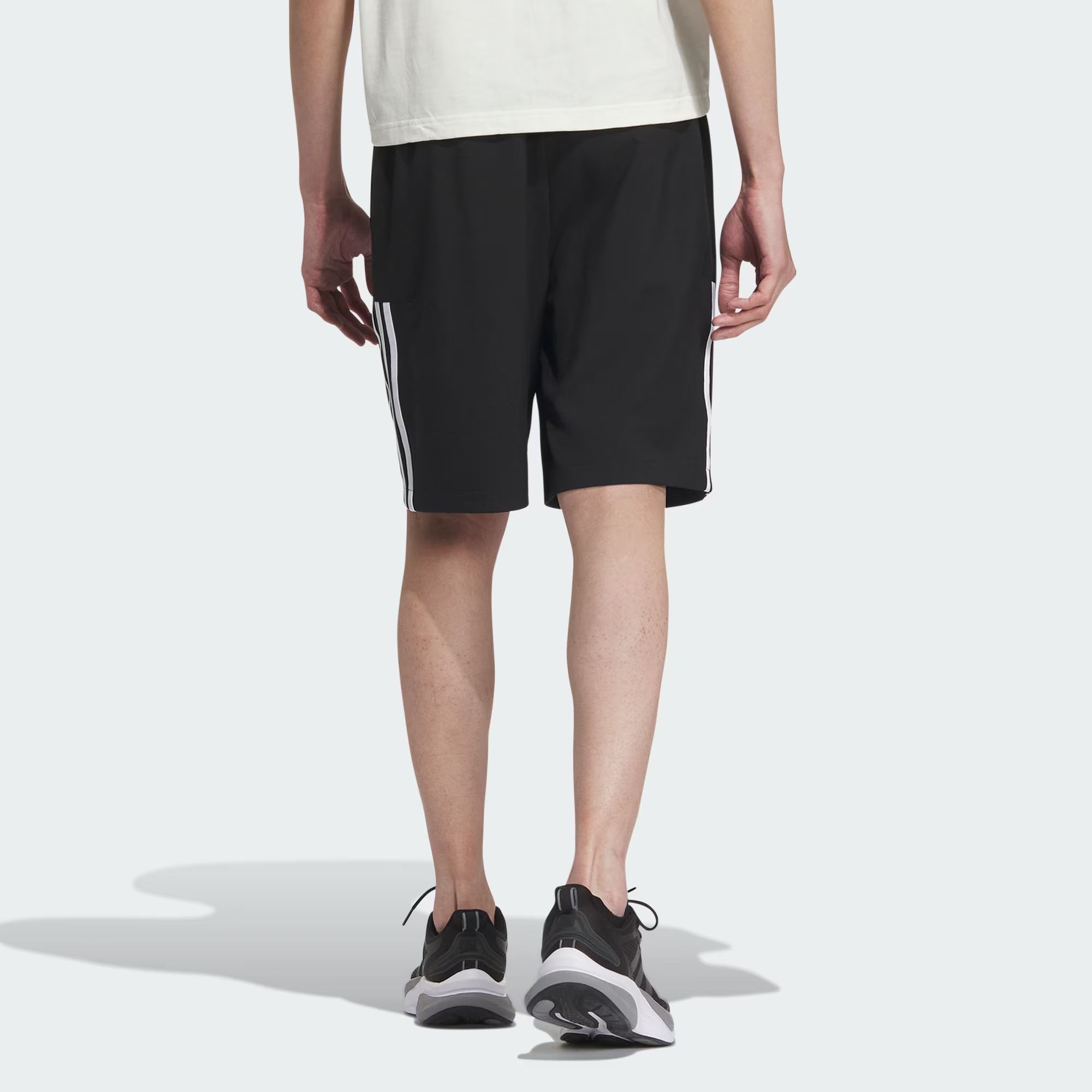 Adidas Future Icons Woven Shorts 'Black' IN6510 sold by KicksCrew product image thumbnail 3