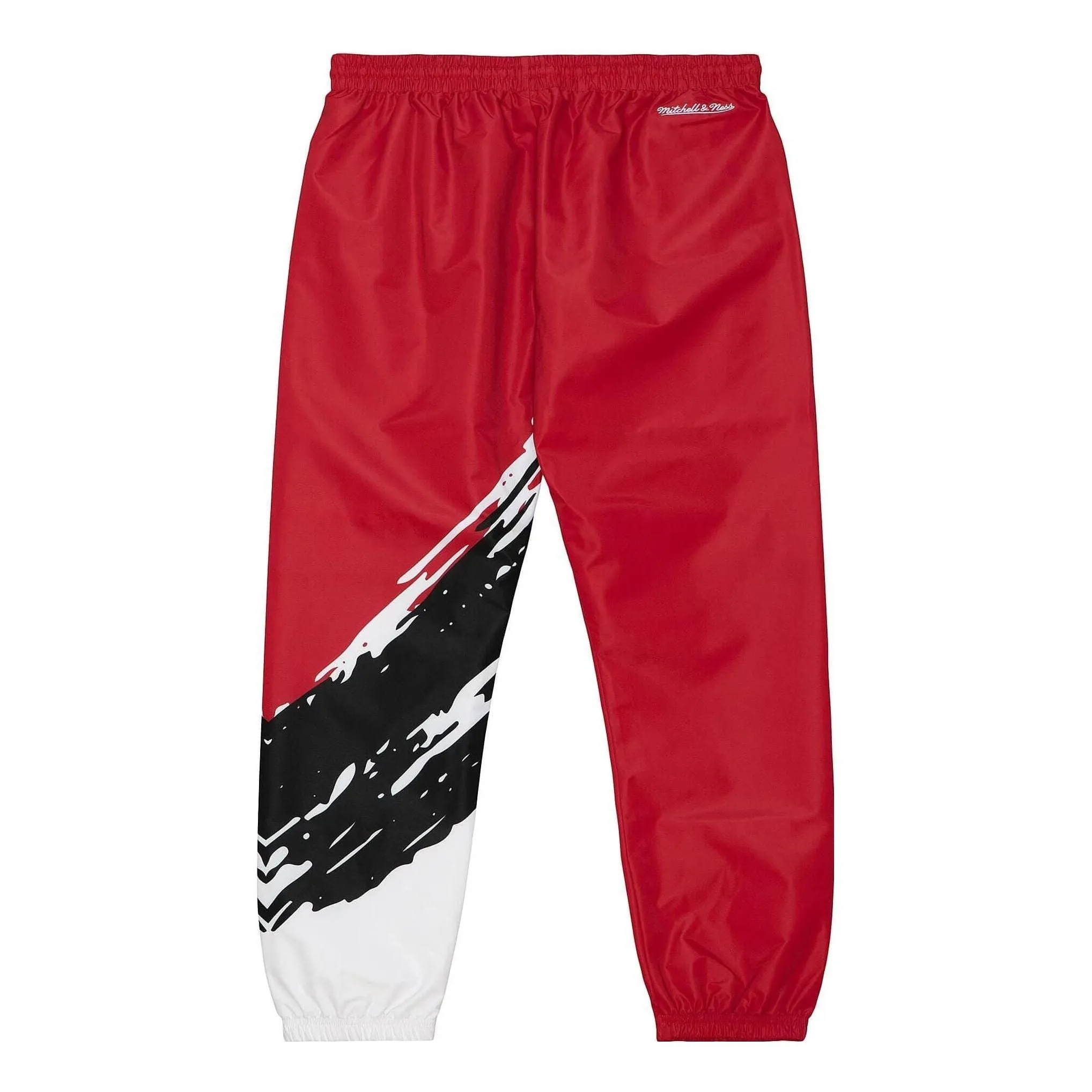 Mitchell & Ness x NBA Paintbrush Warm Up Pants 'Chicago Bulls' PWUP3415-CBUYYPPPMTWH sold by KicksCrew product image thumbnail 2