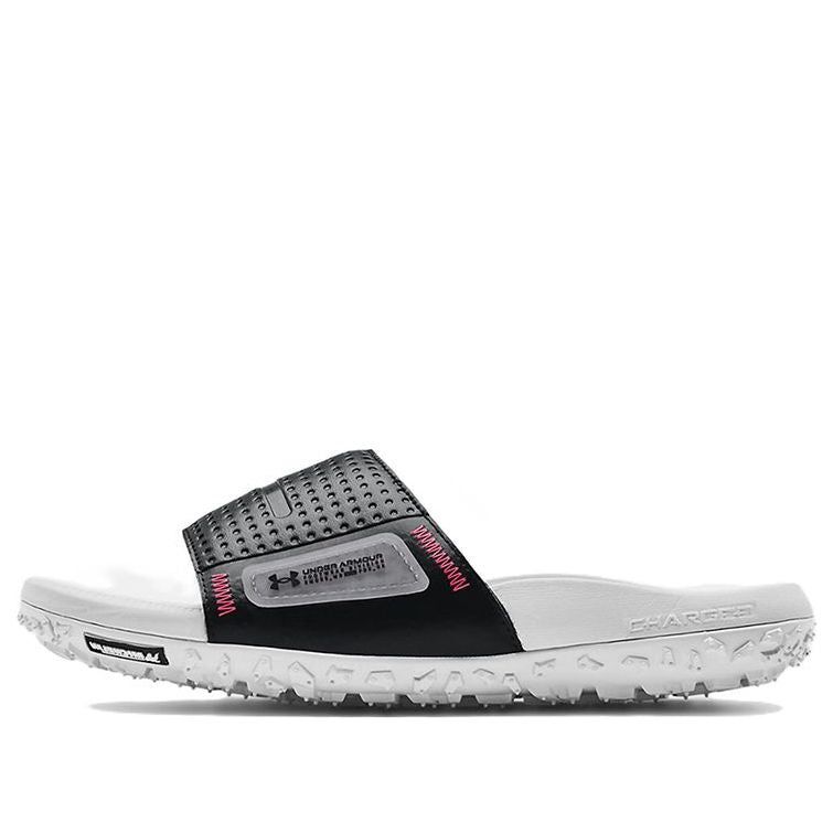 Under Armour FT Sway Slide 'White Black' 3025047-100 sold by KicksCrew