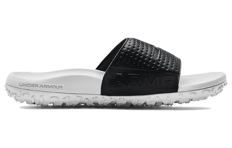 Under Armour FT Sway Slide 'White Black' 3025047-100 sold by KicksCrew product image thumbnail 2