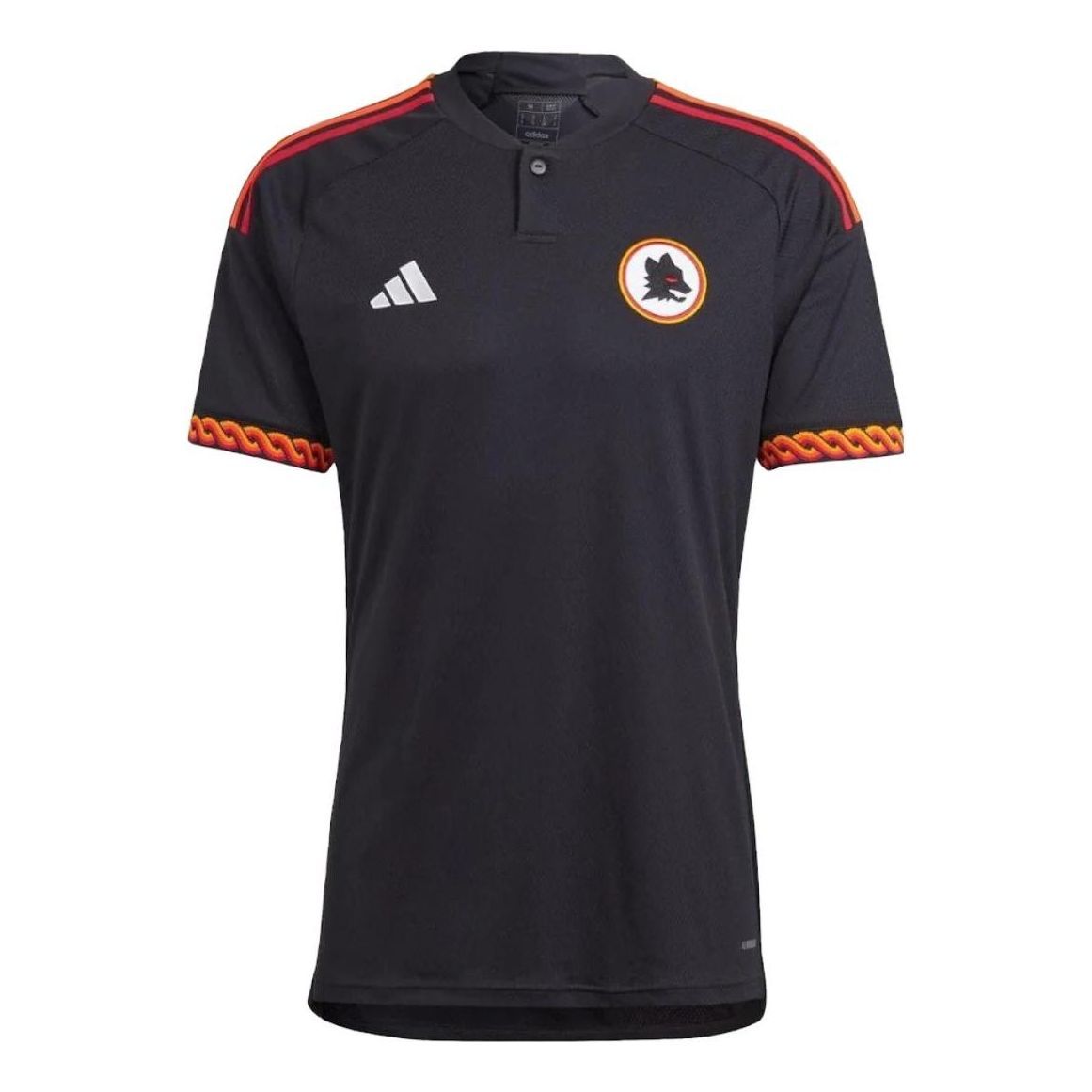 Adidas AS Roma 23/24 Third Jerseys 'Black' IK7170 sold by KicksCrew