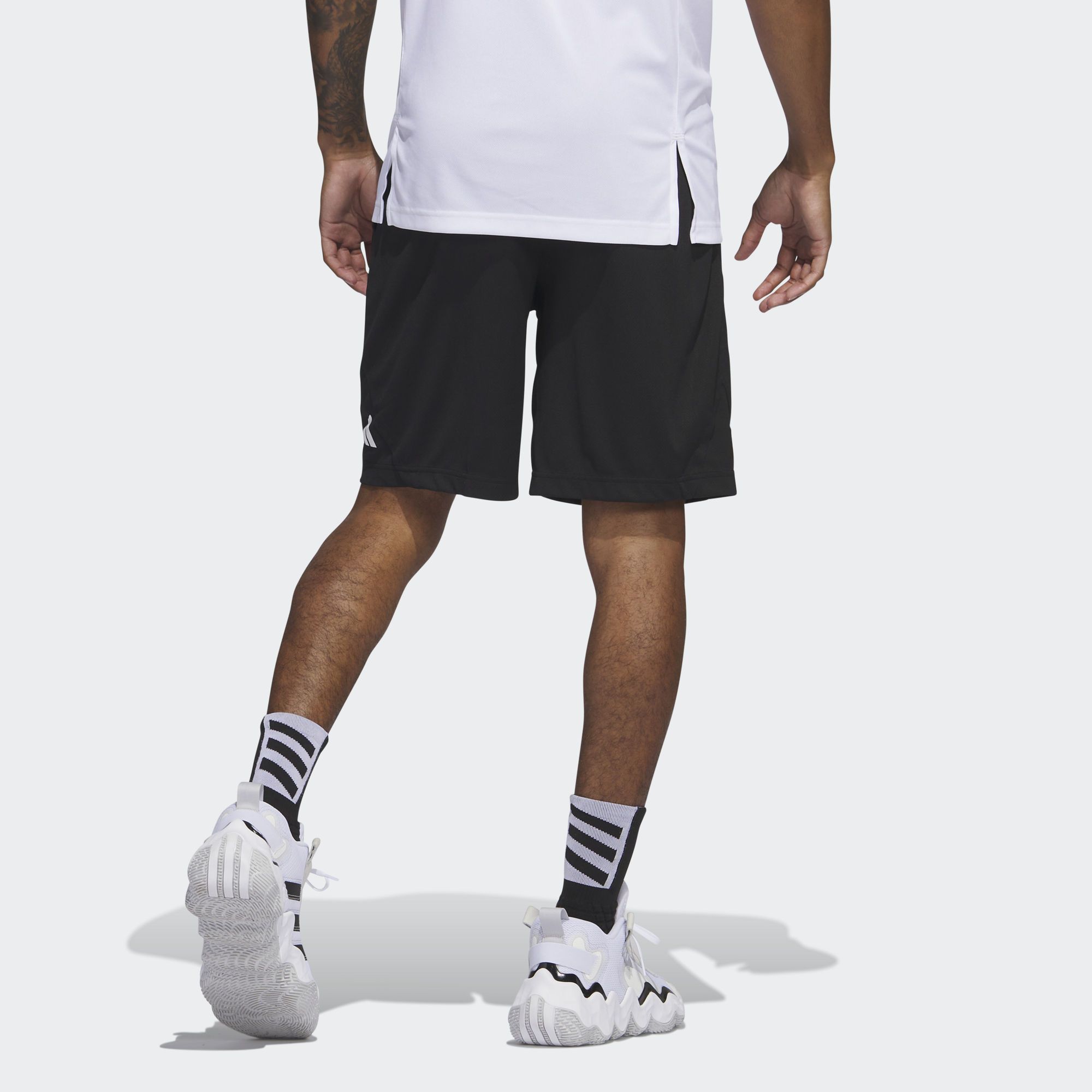 adidas Basketball Badge of Sport Shorts 'Black' IC2444 sold by KicksCrew product image thumbnail 3