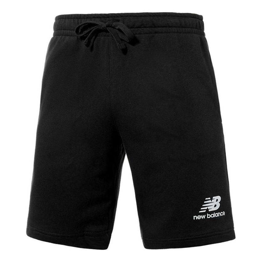 New Balance Essentials Stacked Logo French Terry Short 'Black' MS31540-BK sold by KicksCrew