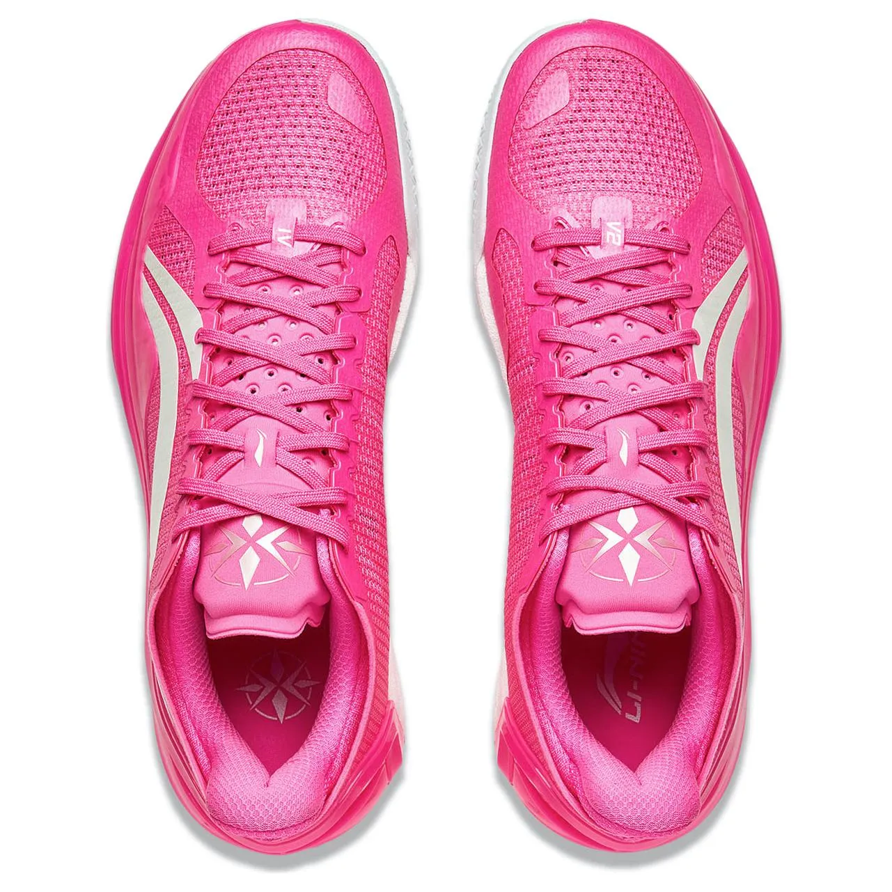 Li-Ning LiRen 4 V2 Low 'Pure Pink' ABAU037-13 sold by KicksCrew product image thumbnail 5