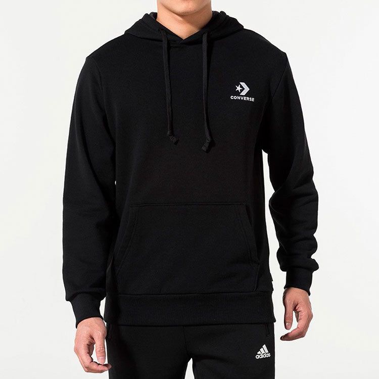 Converse Star Chevron Embroidered Pullover Sweatshirt 'Black' 10008926-A01 sold by KicksCrew product image thumbnail 3