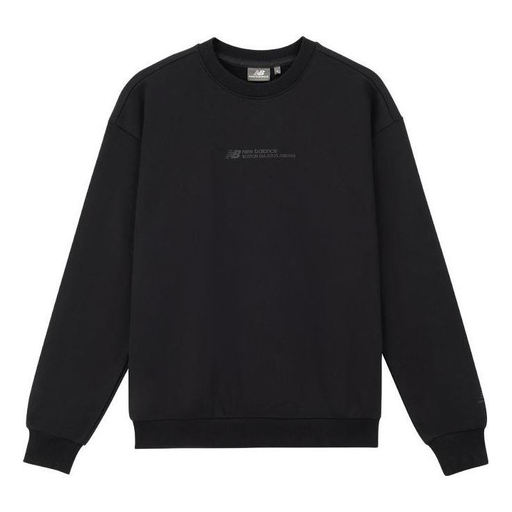 New Balance Casual Sweatshirt 'Black' 5CD37231-BK sold by KicksCrew