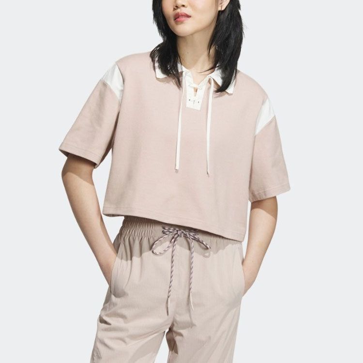 (WMNS) adidas Neo WD T-Shirt 'Pink' IK6080 sold by KicksCrew product image thumbnail 2