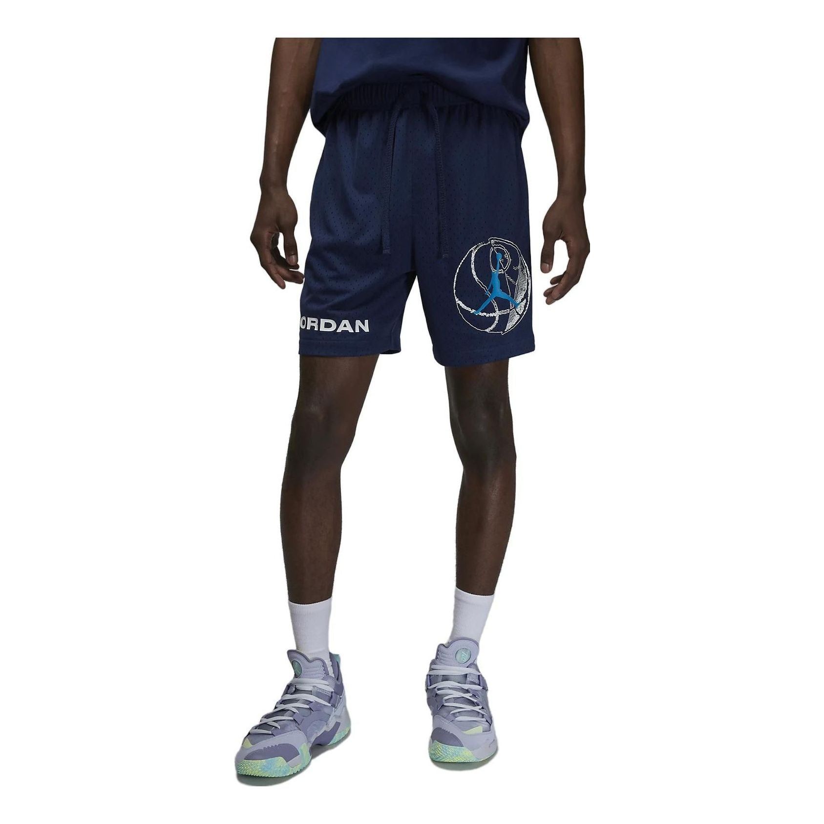 Air Jordan Dri-FIT Sport BC Mesh Shorts 'Midnight Navy' DZ0569-410 sold by KicksCrew