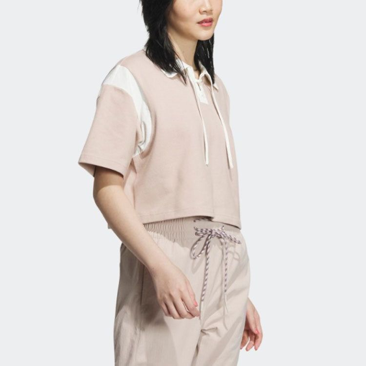 (WMNS) adidas Neo WD T-Shirt 'Pink' IK6080 sold by KicksCrew product image thumbnail 4