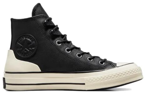 Converse Chuck 70 Leather High 'Black Egret' A05695C sold by KicksCrew