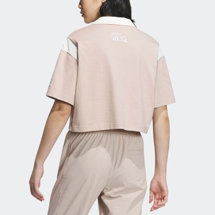 (WMNS) adidas Neo WD T-Shirt 'Pink' IK6080 sold by KicksCrew product image thumbnail 3