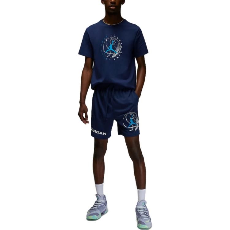 Air Jordan Dri-FIT Sport BC Mesh Shorts 'Midnight Navy' DZ0569-410 sold by KicksCrew product image thumbnail 2