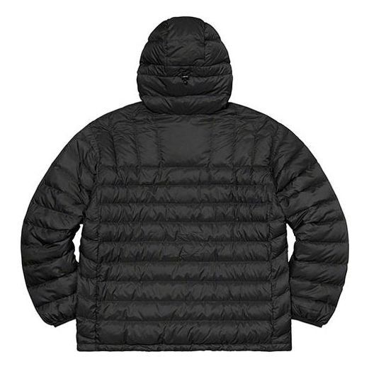 Supreme Micro Half Zip Hooded Pullover 'Black White' SUP-FW21-319 sold by KicksCrew product image thumbnail 2