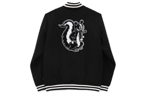Vans Checkerboard Research Varsity Jacket 'Black' VN0A7S92BLK sold by KicksCrew