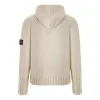 STONE ISLAND Ivory Wool Cardigan 'Plaster' 7915544D4-V0097 sold by KicksCrew