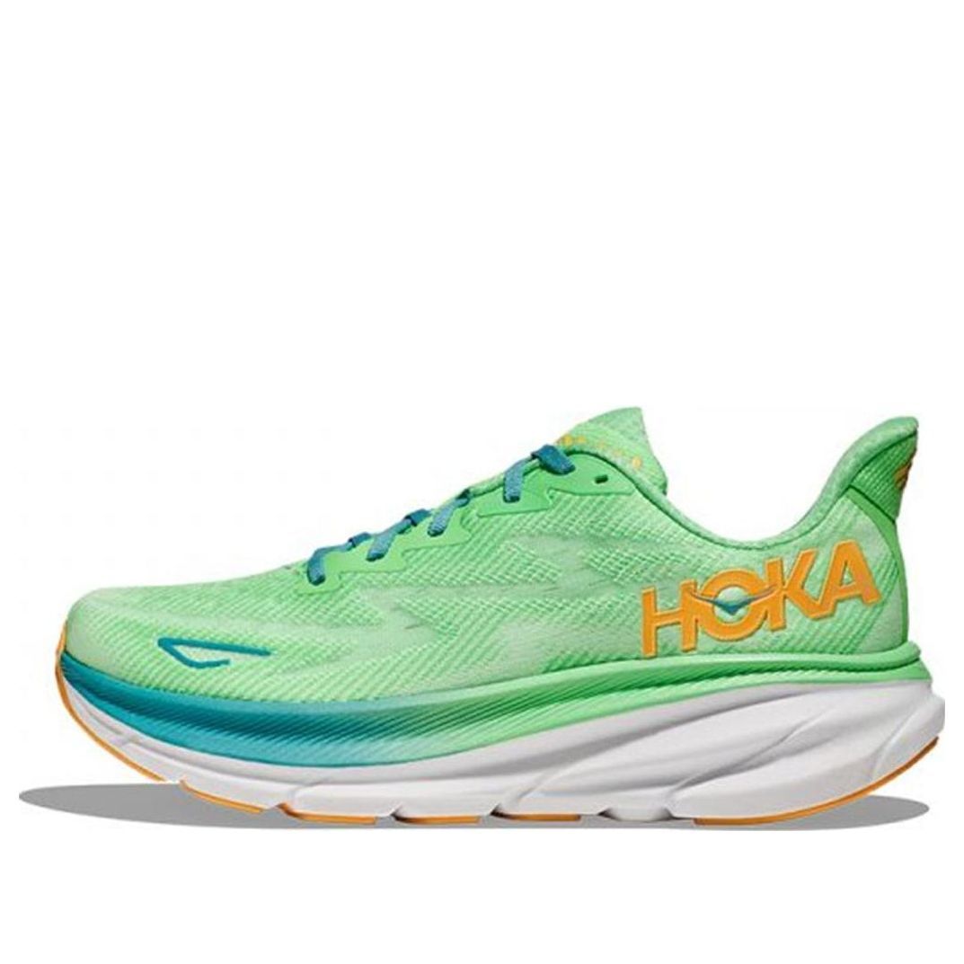 Hoka One One Clifton 9 'Lemon Green' 1132210-ZLGL sold by KicksCrew