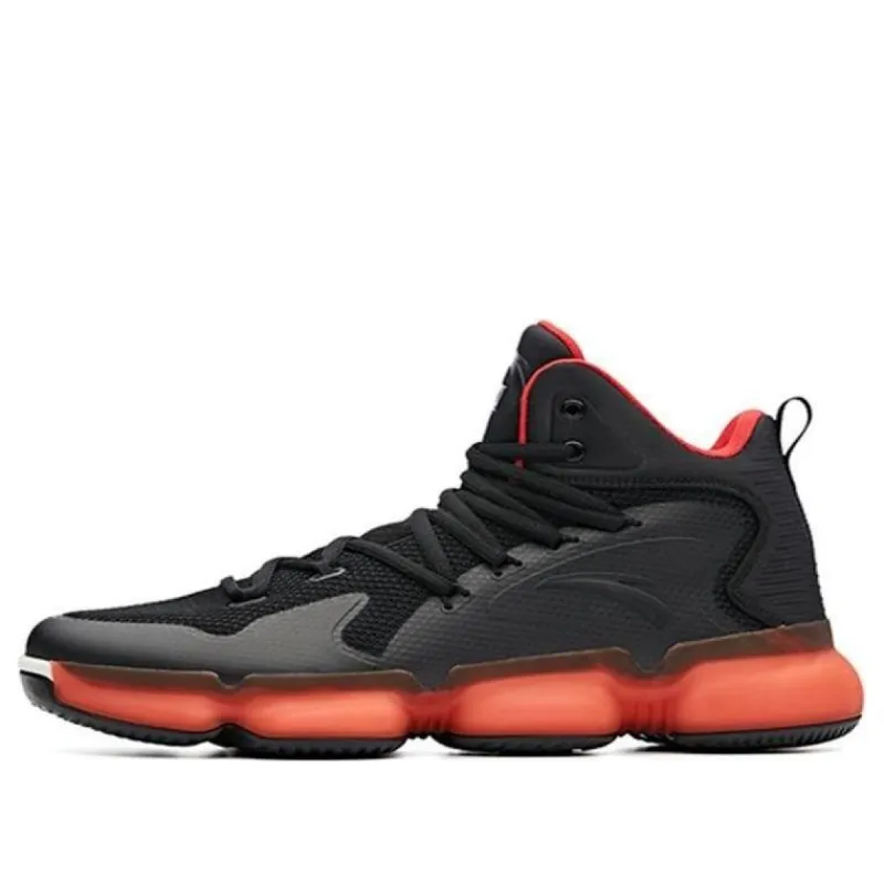ANTA x NASA SEEED 60th Anniversary Basketball Shoes 'Black Red' 91831191-5 sold by KicksCrew
