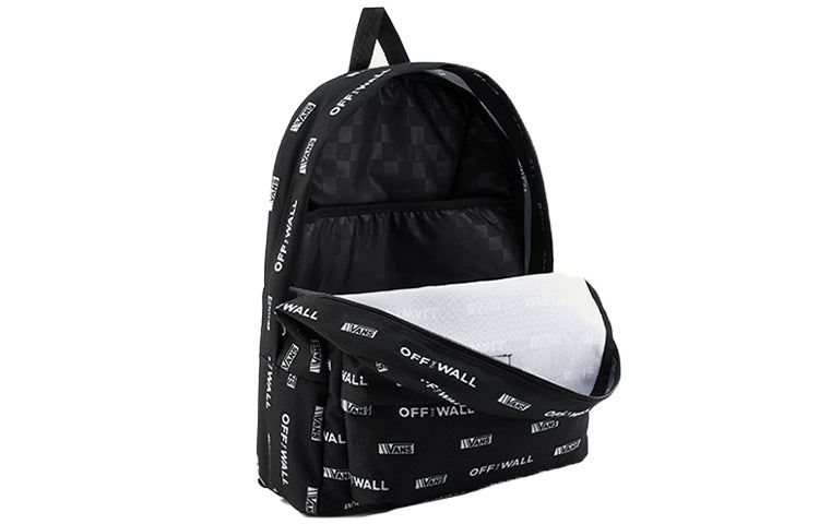Vans Old Skool Printed Backpack 'Black' VN0A3I6RZMI sold by KicksCrew product image thumbnail 4