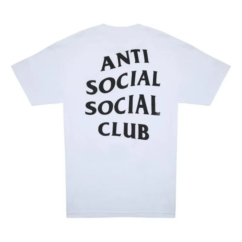 ANTI SOCIAL SOCIAL CLUB Logo 2 T-shirt 'White' 11LOGO-WHIT sold by KicksCrew