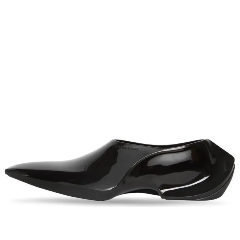 Balenciaga Space Shoes 'Shiny Black' 689242W0FOC1000 sold by KicksCrew