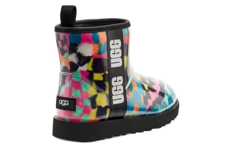 (WMNS) UGG Classic Clear Mini Boot Checks 'Black Multi' 1135530-BLKM sold by KicksCrew product image thumbnail 4