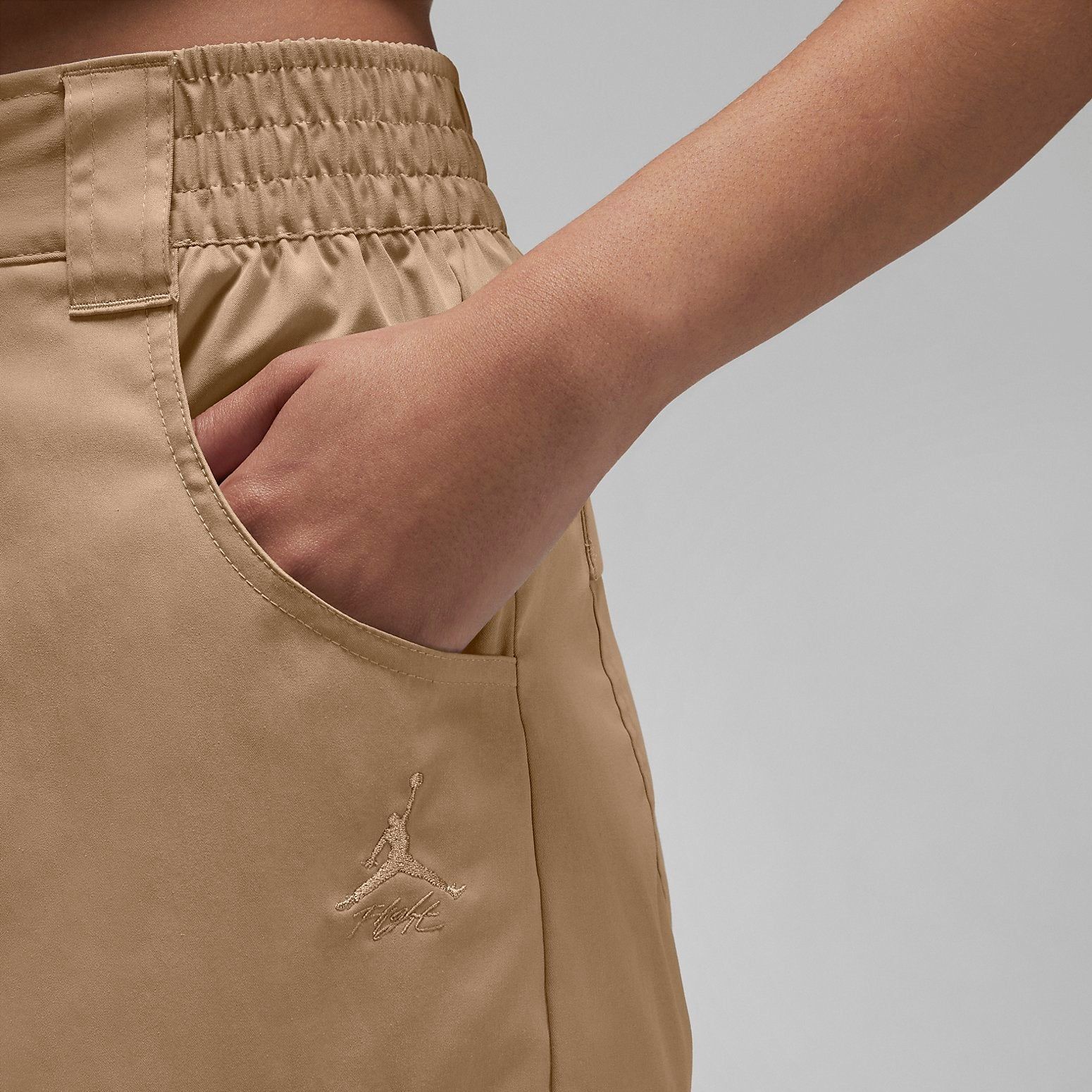 (WMNS) Air Jordan Chicago Pants 'Desert' DZ3349-254 sold by KicksCrew product image thumbnail 2