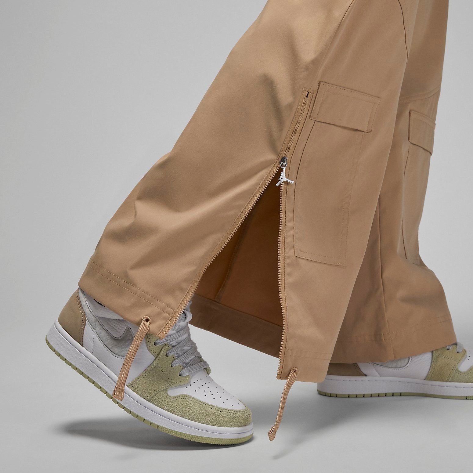 (WMNS) Air Jordan Chicago Pants 'Desert' DZ3349-254 sold by KicksCrew product image thumbnail 5