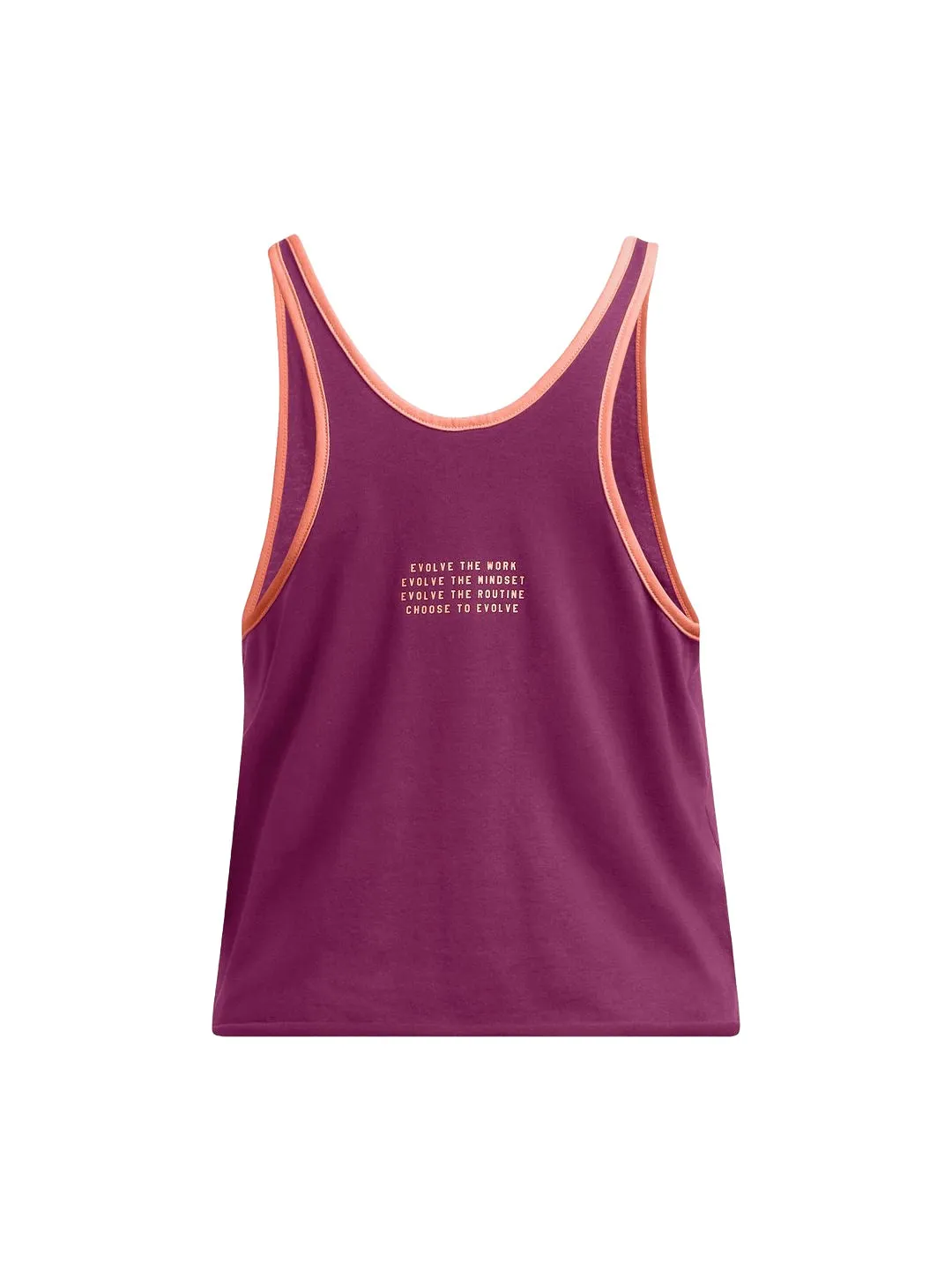(WMNS) Under Armour Project Rock Badge of Honor Tank 'Purple' 1386439-505 sold by KicksCrew product image thumbnail 2