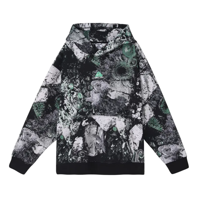 Nike ACG Therma-FIT Tuff Fleece Pullover Hoodie 'Ashen Slate Black Summit White' DV9097-493 sold by KicksCrew