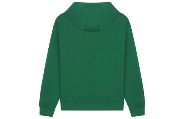 (WMNS) New Balance Hoops Fleece Hoodie 'Green' AWT23341-NWG sold by KicksCrew product image thumbnail 2