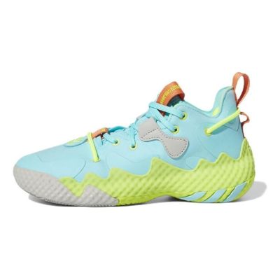 (GS) Adidas Harden Vol. 6 'Pulse Aqua Solar Yellow' GV8773 sold by KicksCrew