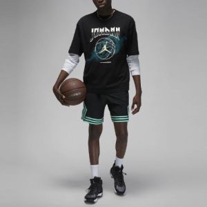 Air Jordan Dri-FIT Sport Woven Diamond Shorts 'Black Green' FB7580-011 sold by KicksCrew