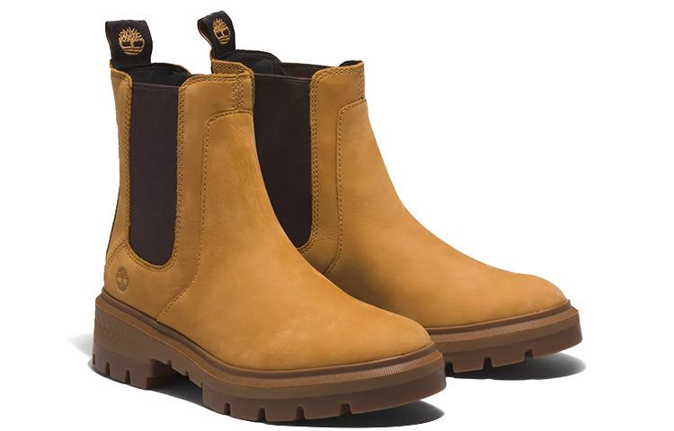 (WMNS) Timberland Cortina Valley Ankle Boot 'Wheat Nubuck' A5VAG231 sold by KicksCrew product image thumbnail 3