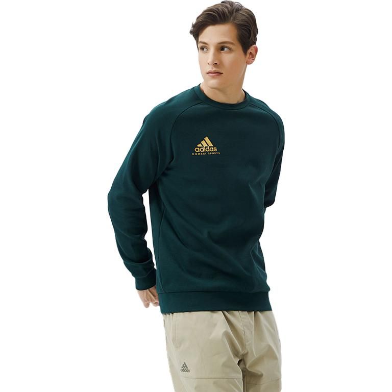 adidas Graphic Sweaters 'Green' ADICSTL06-GNG sold by KicksCrew product image thumbnail 3