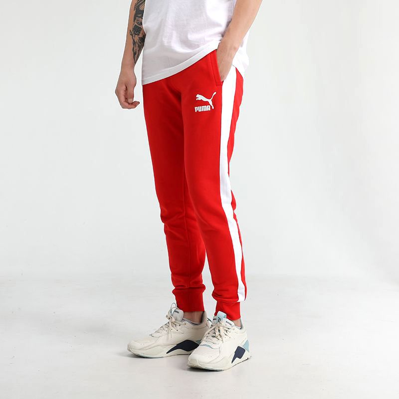 PUMA Iconic T7 Track Pants 'Red' 599329-11 sold by KicksCrew product image thumbnail 3