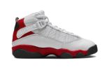 (PS) Air Jordan 6 Rings 'White Black University Red' 323432-126 sold by KicksCrew