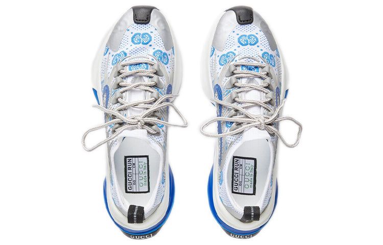 (WMNS) Gucci Run Sneaker 'White Blue' 680903-USN10-8485 sold by KicksCrew product image thumbnail 3