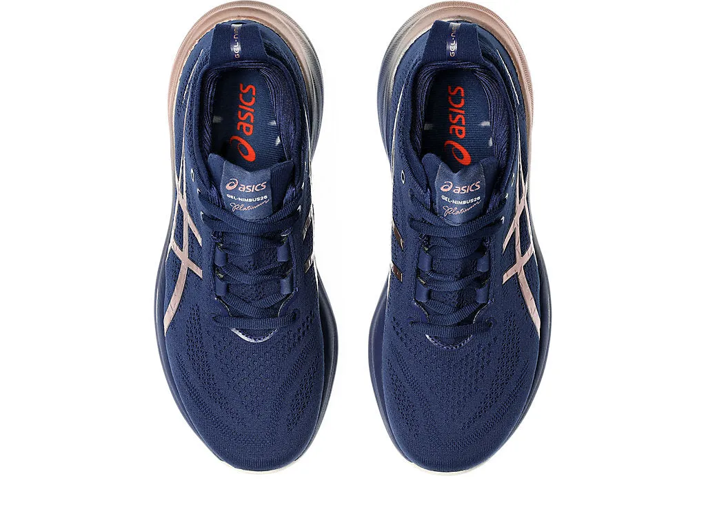 (WMNS) ASICS Gel-Nimbus 26 Platinum 'Navy' 1012B740-400 sold by KicksCrew product image thumbnail 4