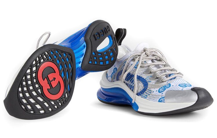 (WMNS) Gucci Run Sneaker 'White Blue' 680903-USN10-8485 sold by KicksCrew product image thumbnail 5