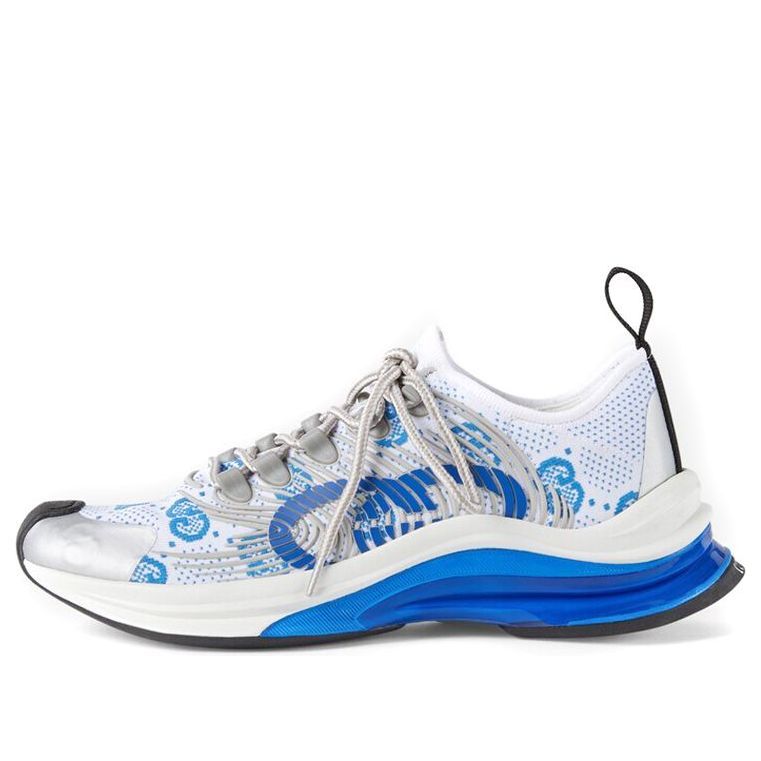 (WMNS) Gucci Run Sneaker 'White Blue' 680903-USN10-8485 sold by KicksCrew