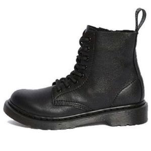 (WMNS) Dr.Martens 1460 Pascal Virginia Leather Boots 'Black' 24828001 sold by KicksCrew