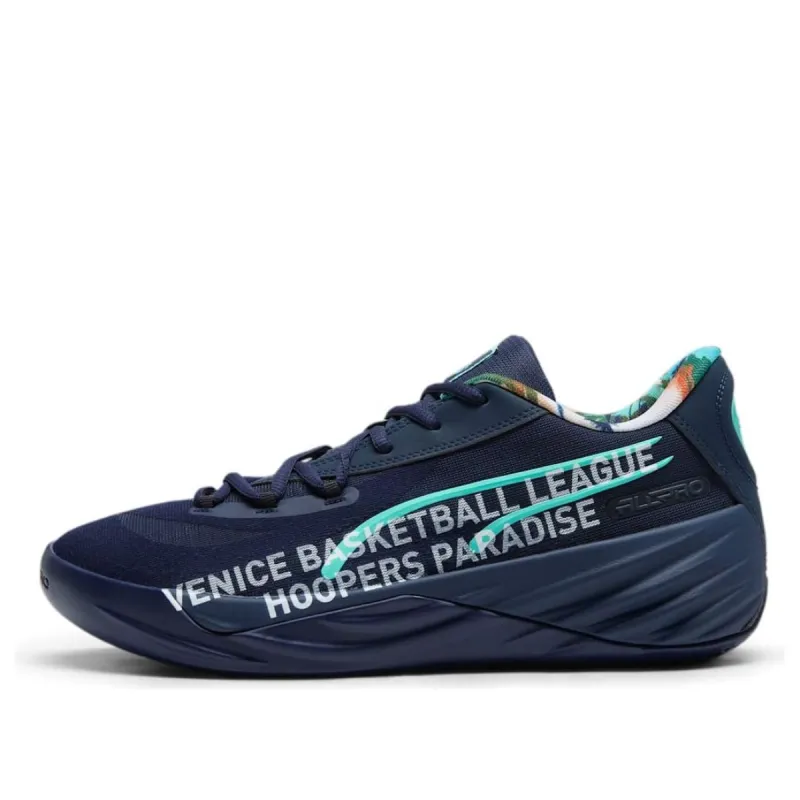PUMA x VBL All-Pro Nitro 'Navy Maple Syrup Mismatch' 311374-02 sold by KicksCrew